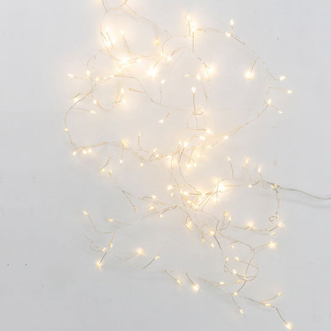 Papaya Capella LED Twinkling Fairy Light Garland 6m Christmas Decorations Papaya - [store_name]
