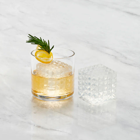 Peak Prism Crystal Cubic Cocktail Ice Cube Mold Ice Tray Peak - [store_name]