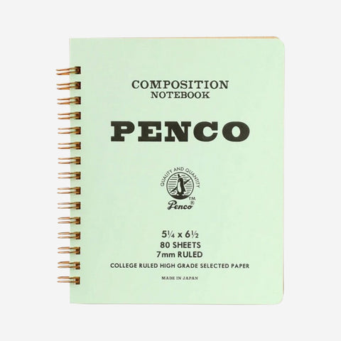 Penco Coil Notebook Large Mint Notebook Penco - [store_name]