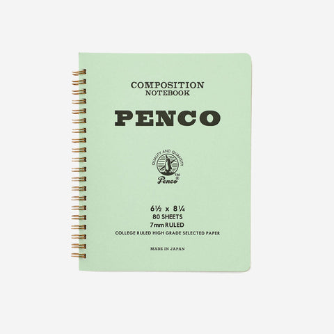 Penco Coil Notebook Large Mint Notebook Penco - [store_name]