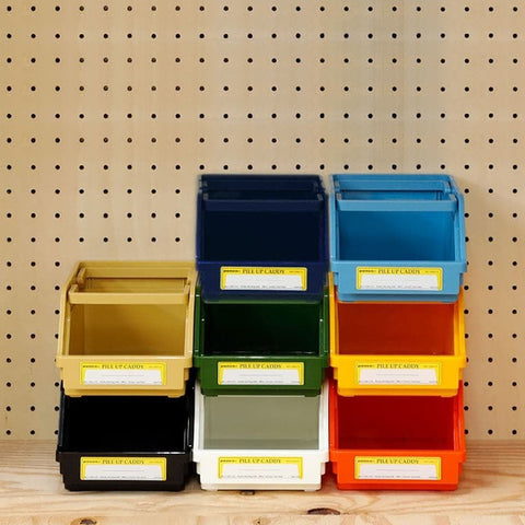 Penco Pile Up Caddy White Desk Organiser Penco - [store_name]