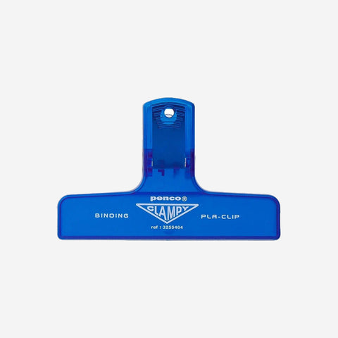 Penco Plastic Clip Clear Blue Stationery Penco - [store_name]