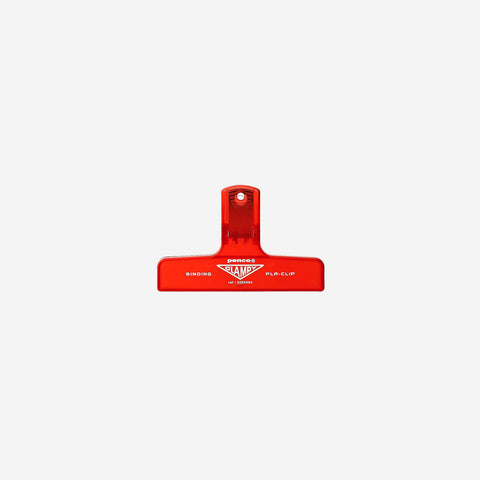 Penco Plastic Clip Clear Red Clips Penco - [store_name]