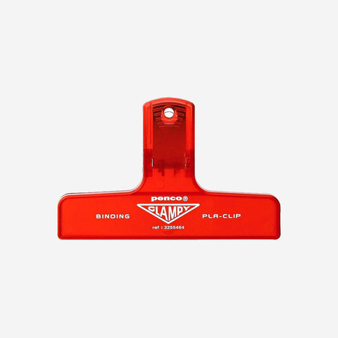Penco Plastic Clip Clear Red Clips Penco - [store_name]