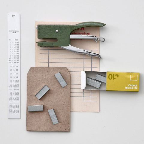 Penco Stapler Green Stapler Penco - [store_name]