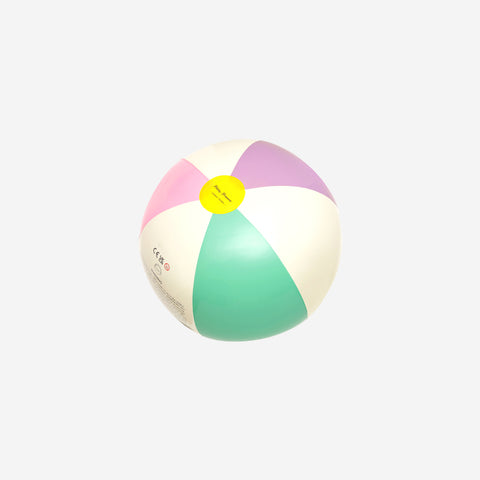 Petite Pommes Otto Beach Ball Peppermint Violet Pink Beach Ball Petite Pommes - [store_name]