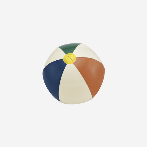 Petite Pommes Otto Beach Ball Tangerine Blue Green Beach Ball Petite Pommes    - [store_name]