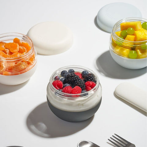 Porter Seal Tight Glass Bowl Charcoal Lunch Box Porter - [store_name]