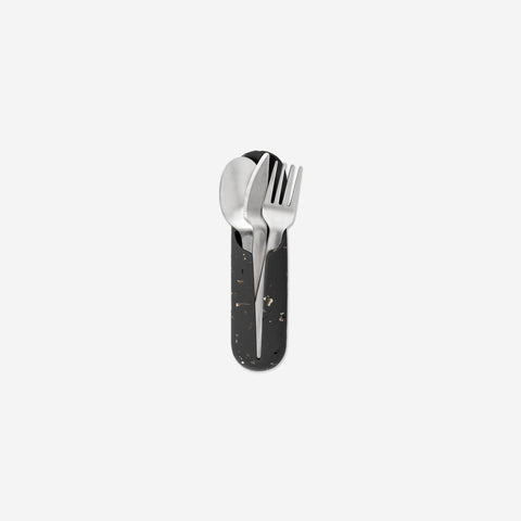 Porter Utensil Set Stainless Steel Terrazzo Charcoal Utensils Porter - [store_name]