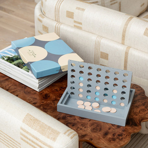 Printworks Playing Games Four In A Row Blue Board Game Printworks - [store_name]