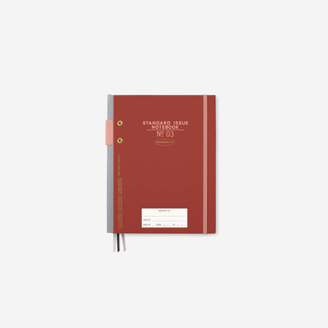 Standard Issue Notebook Rosewood Notebook Design Works - [store_name]