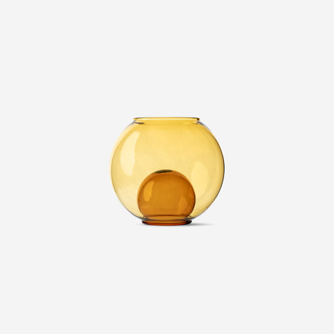 Studio Milligram Bubble Aqua Vase Amber Yellow Vase Studio Milligram - [store_name]