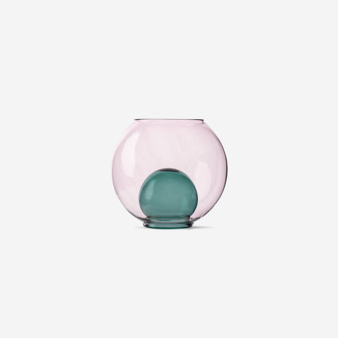 Studio Milligram Bubble Aqua Vase Teal Pink Vase Studio Milligram - [store_name]