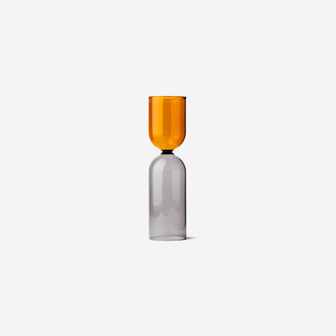 Studio Milligram Double Bubble Vase Smoke Amber Vase Studio Milligram - [store_name]
