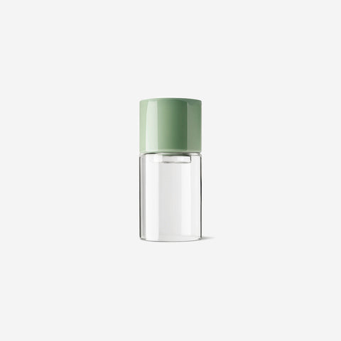 Studio Milligram Glass Flip Planter Tall Clear + Sage Planter Studio Milligram - [store_name]