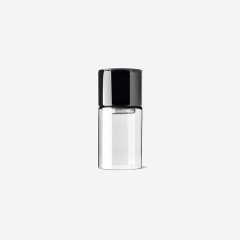 Studio Milligram Glass Flip Planter Tall Smoke + Black Planter Studio Milligram - [store_name]