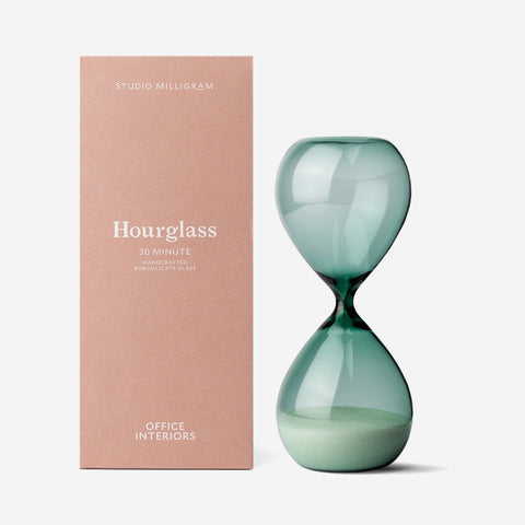 Studio Milligram Hourglass Teal 30min Hourglass Studio Milligram - [store_name]