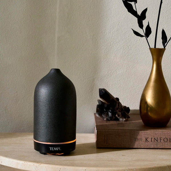 Templ Ceramic Air Diffuser Black | Diffusers | Simple Form