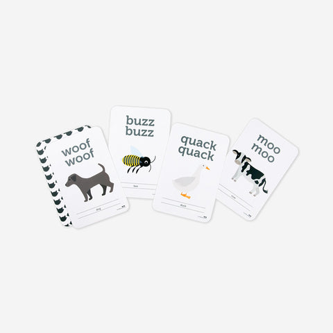 Two Little Ducklings Animal Sound Flash Cards Flash Cards Two Little Ducklings - [store_name]