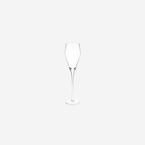 Viski Angled Crystal Prosecco Glasses Glassware Viski - [store_name]