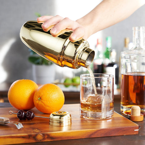 Viski Gold Heavyweight Cocktail Shaker  Viski    - [store_name]