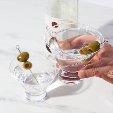 Viski Heavy Base Martini Glasses Glassware Viski - [store_name]