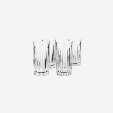 Viski Reserve Milo Crystal Highball Glasses Glassware Viski - [store_name]