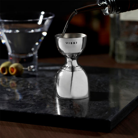 Viski Stainless Steel Canterbury Jigger Barware Viski - [store_name]
