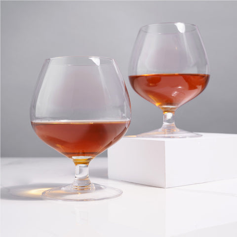 Viski Wingback Brandy Glasses Glassware Viski - [store_name]