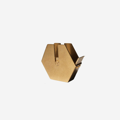 Y Studio Brass Classic Reflect Tape Dispenser Tape Dispenser Y Studio - [store_name]