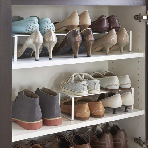 Yamazaki Frame Inner Shoe Rack White