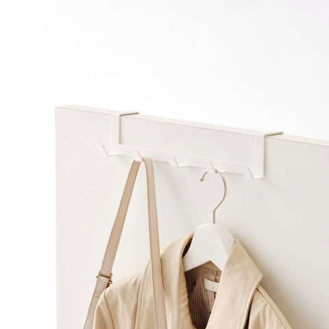 Yamazaki Over The Door Hook Rack White Hook Yamazaki    - [store_name]