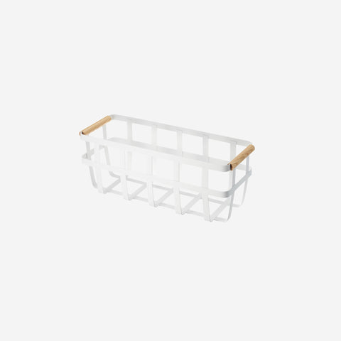 Yamazaki Slim Storage Basket Storage Basket Yamazaki - [store_name]
