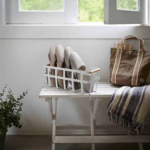 Yamazaki Slim Storage Basket Storage Basket Yamazaki - [store_name]