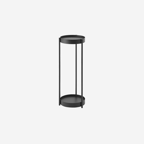 Yamazaki Tower 2 Tier Plant Stand Black