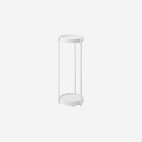 Yamazaki Tower 2 Tier Plant Stand White