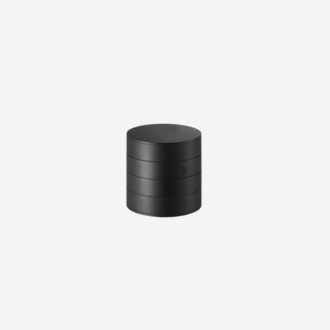 Yamazaki Tower Accessory Tray 4 Tier Black Accessory Tray Yamazaki    - [store_name]