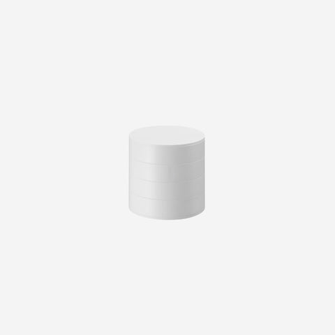 Yamazaki Tower Accessory Tray 4 Tier White Accessory Tray Yamazaki    - [store_name]