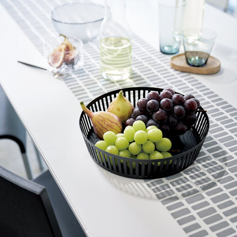 Yamazaki Tower Fruit Basket Black Fruit Bowl Yamazaki - [store_name]