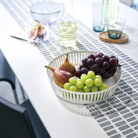 Yamazaki Tower Fruit Basket White Fruit Bowl Yamazaki - [store_name]