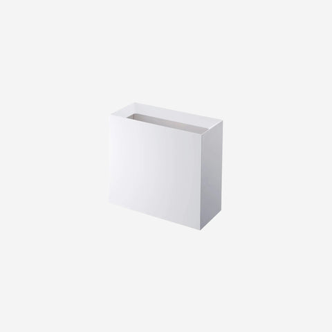 Yamazaki Tower Rectangular Bin White Bin Yamazaki - [store_name]