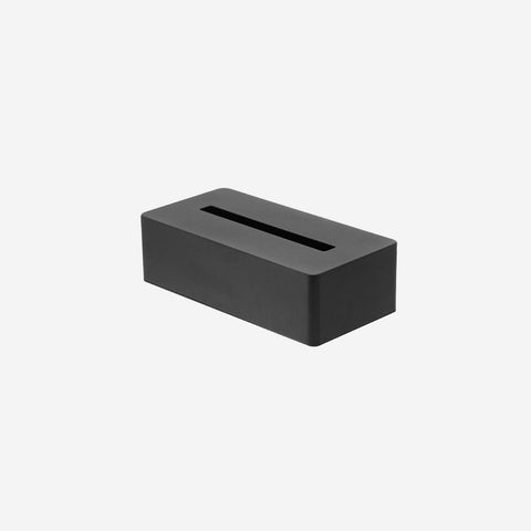Yamazaki Tower Tissue Box Cover Black Tissue Box Cover Yamazaki - [store_name]