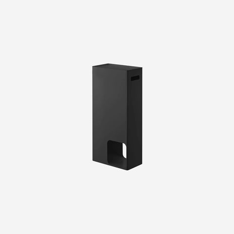 Yamazaki Tower Toilet Paper Stocker Black Bathroom Accessories Yamazaki - [store_name]