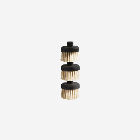 Yeseco Replacement Brush Heads Black Washing Brush Yeseco - [store_name]