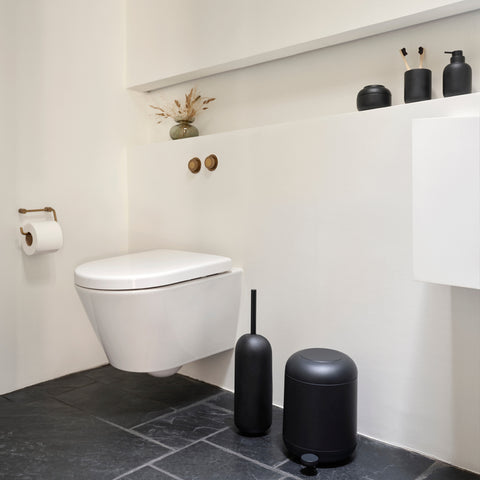 Zone Denmark Sensu Toilet Brush Black Bathroom Bin Zone Denmark - [store_name]