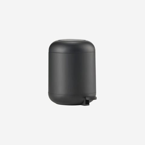 Zone Denmark Sensu Pedal Bin 4L Black Bathroom Bin Zone Denmark - [store_name]