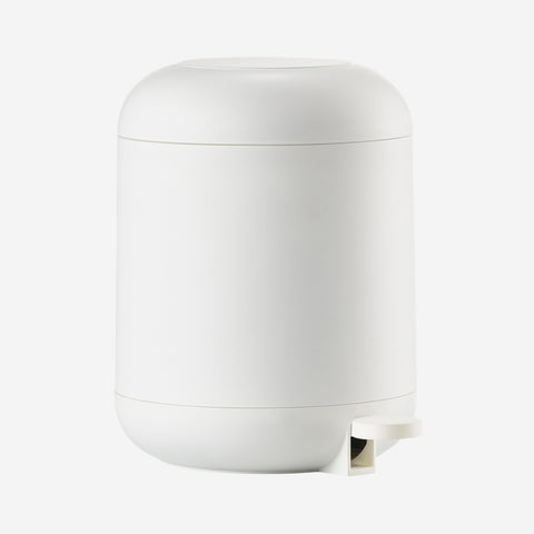 Zone Denmark Sensu Pedal Bin 4L White Bathroom Bin Zone Denmark - [store_name]