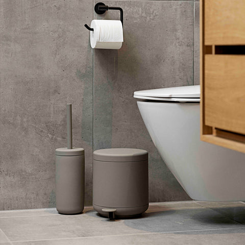 Zone Denmark Ume Toilet Brush Taupe Toilet Brush Zone Denmark - [store_name]