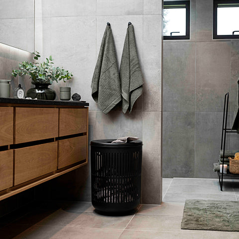 Zone Denmark Ume Laundry Basket Black Laundry Basket Zone Denmark - [store_name]