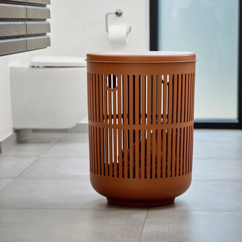 Zone Denmark Ume Laundry Basket Terracotta Large Laundry Basket Zone Denmark - [store_name]
